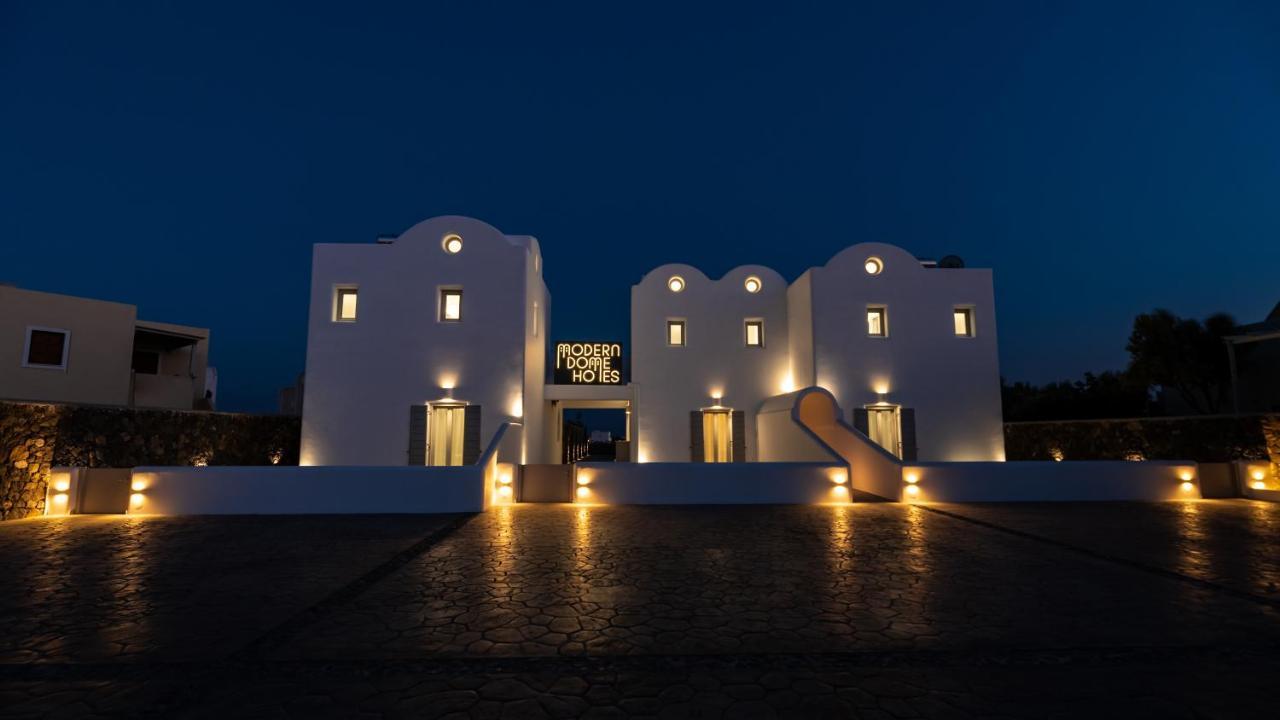 Modern Dome Homes Of Santorini Perissa  Exteriér fotografie