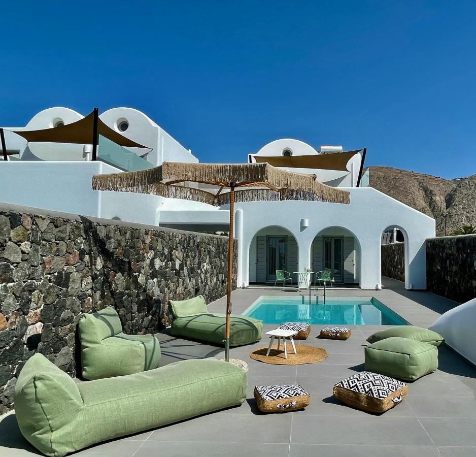 Modern Dome Homes Of Santorini Perissa  Exteriér fotografie