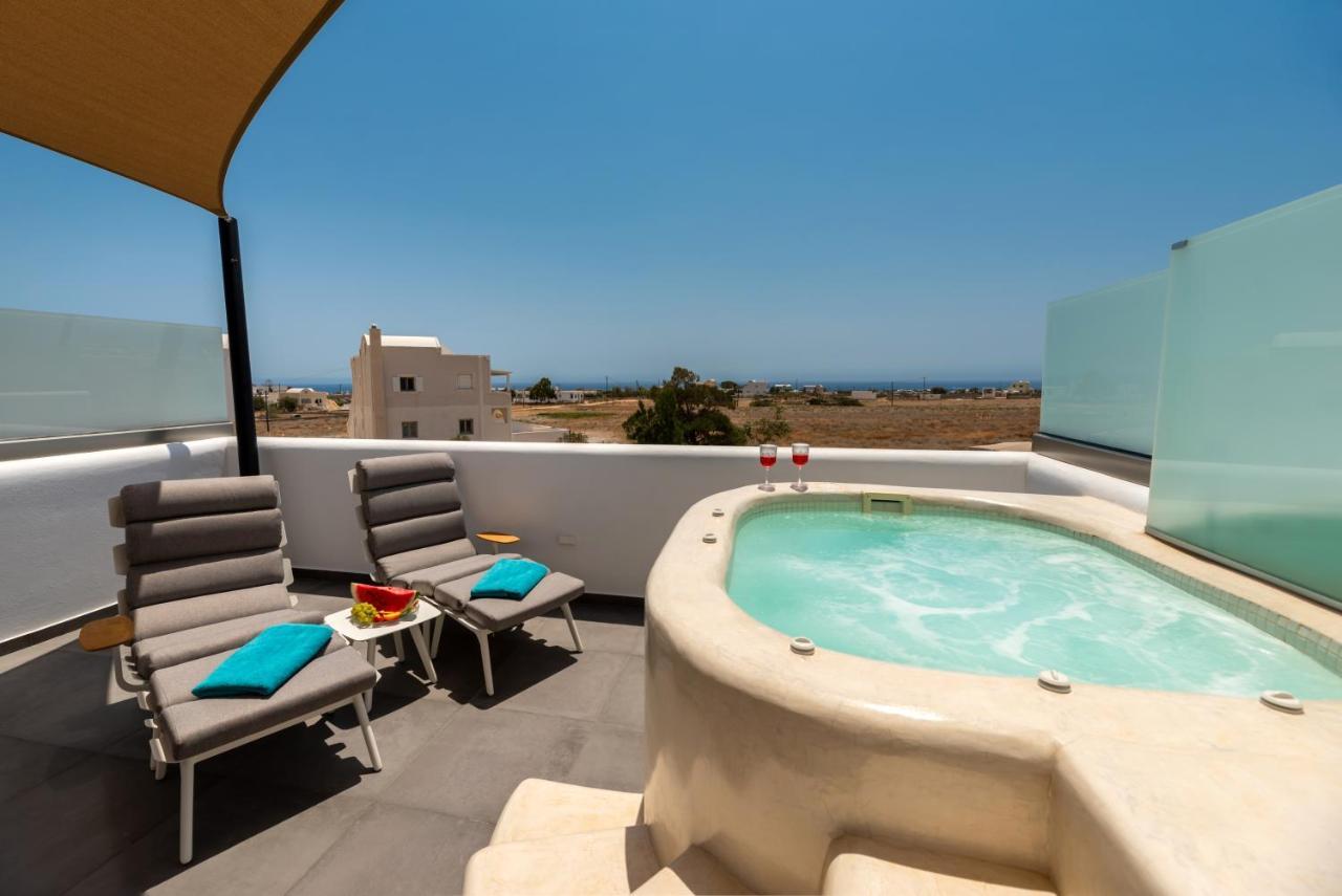 Modern Dome Homes Of Santorini Perissa  Exteriér fotografie
