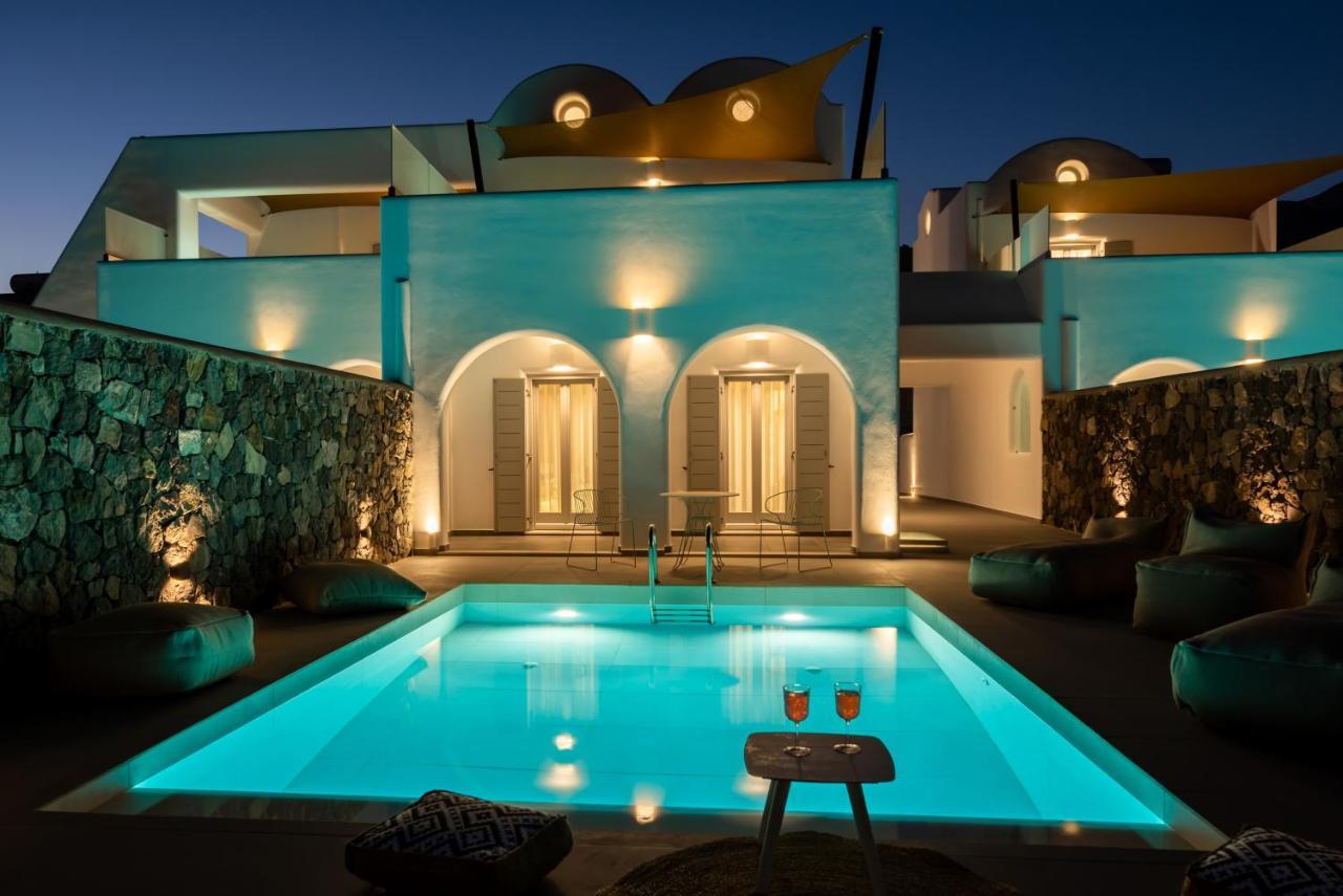 Modern Dome Homes Of Santorini Perissa  Exteriér fotografie