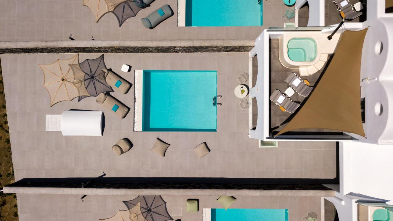 Modern Dome Homes Of Santorini Perissa  Exteriér fotografie