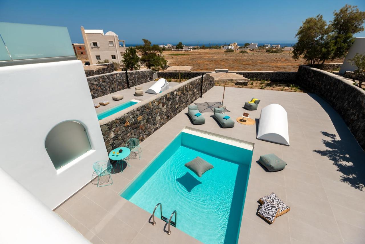 Modern Dome Homes Of Santorini Perissa  Exteriér fotografie